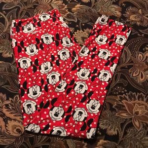 Limited Edition Minnie Mouse Lularoe Leggings TC